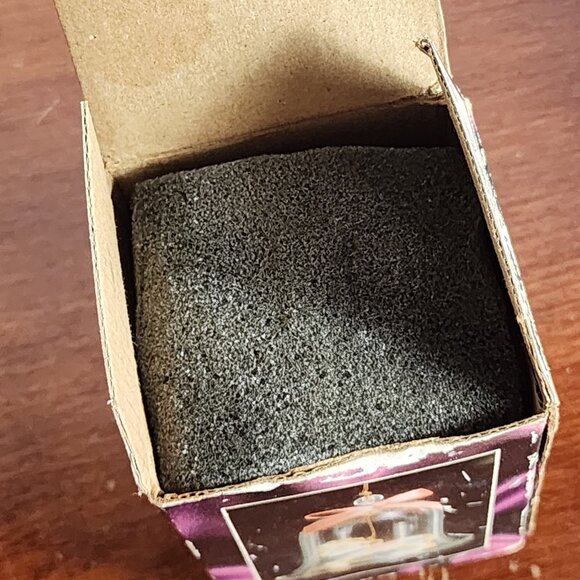 Carrousel Bell Ornaments Sparkling Crystal Bell w/Hand Painted Porcelain Horse - Picture 15 of 16